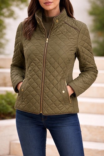 Love tree quilted jacket - tree,