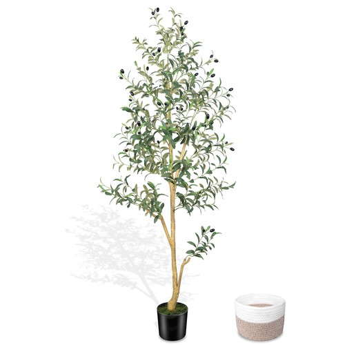 6ft olive trees artificial - olive,