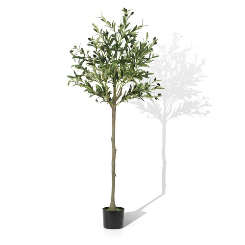 5ft artificial olive tree - artificial,
